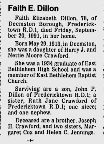 Faith Elizabeth Dillon